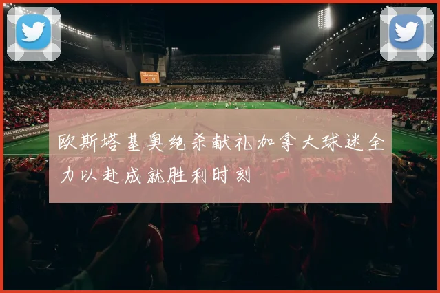 欧斯塔基奥绝杀献礼加拿大球迷全力以赴成就胜利时刻